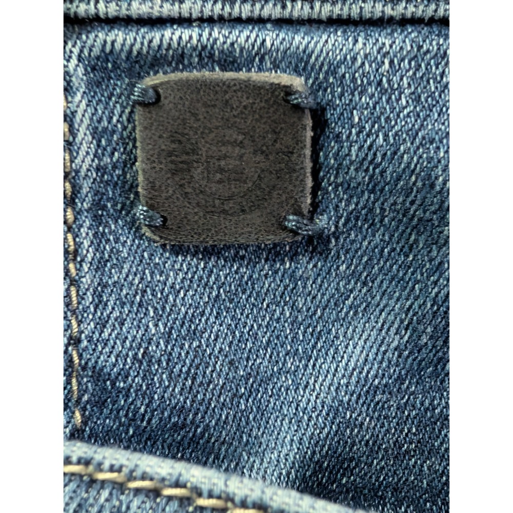 David Bitton Buffalo Women's Bootcut Stretch Distressed Jeans Est 30x28 Ranch - Picture 10 of 13